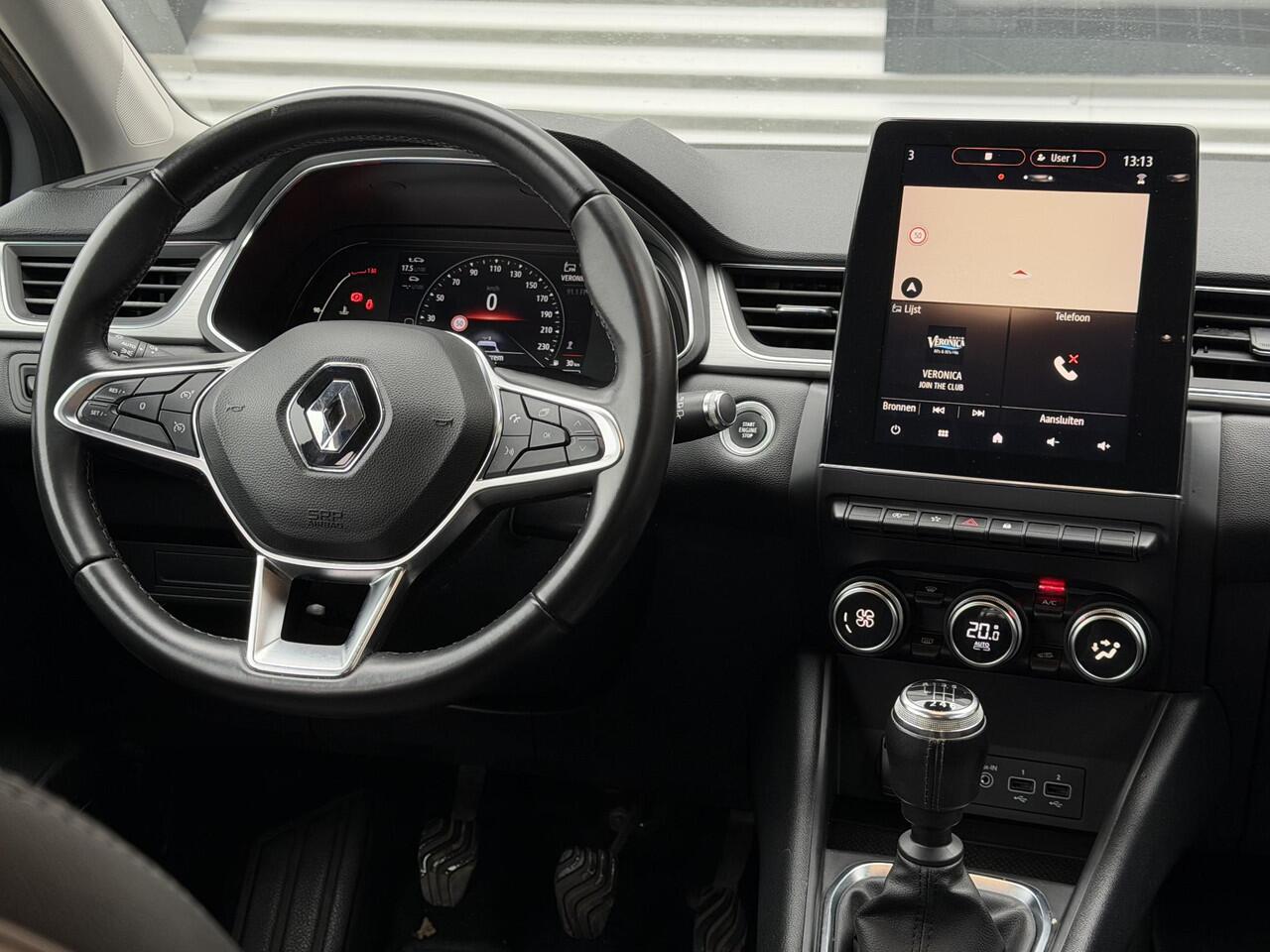 Renault CAPTUR 1.3 TCe 130 Edition One 1e Eigenaar|Navi|Carplay|Camera|Clima|Cruise|Keyless|Groot Scherm|PDC V+A|APK tot 04-2026