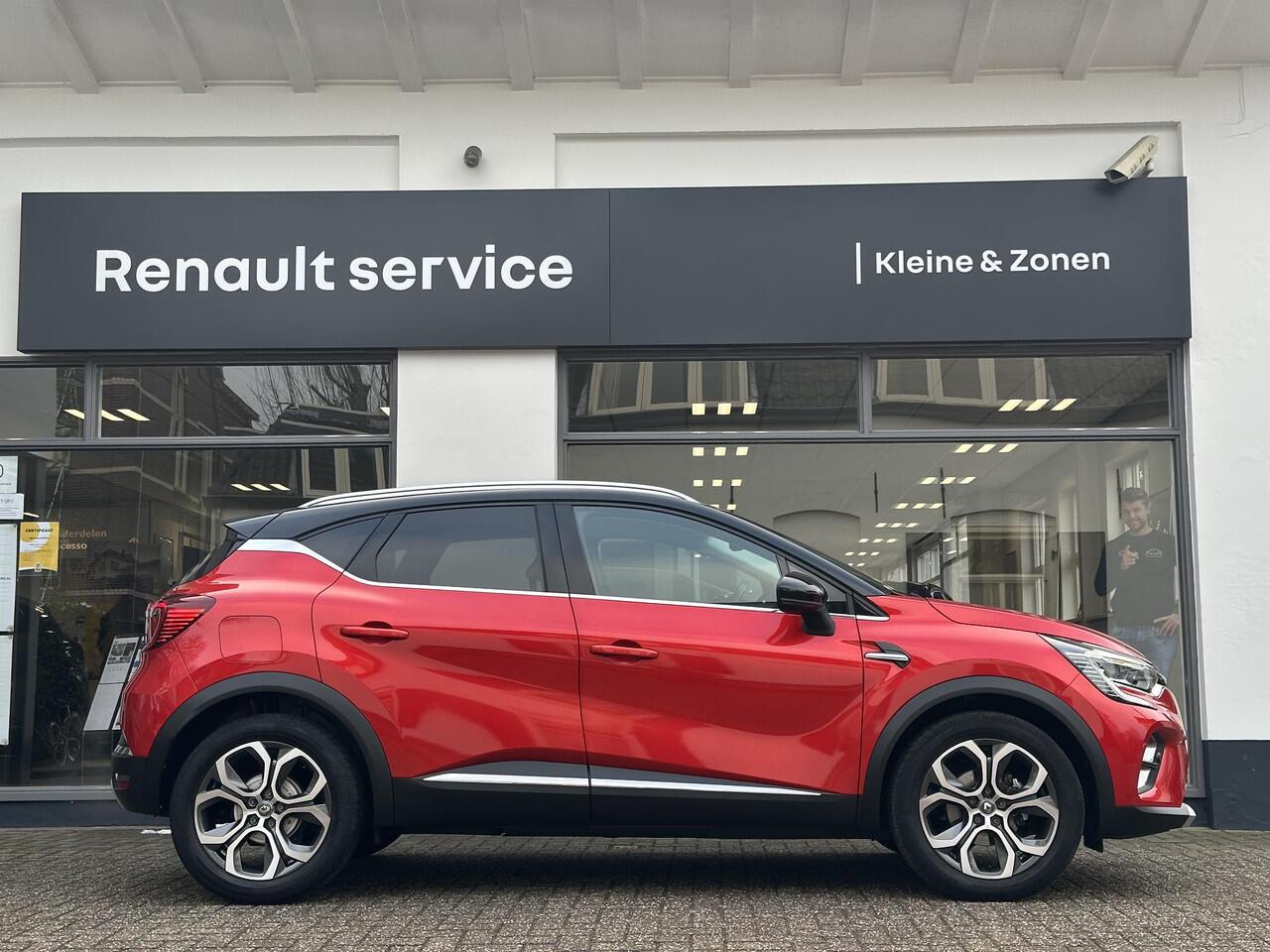 Renault CAPTUR 1.3 TCe 130 EDC Edition One | Dealeronderhouden | Lage kilometerstand | premium kleur rouge flamme | 9'3 inch multimediascherm | Hoge instap | Automaat |