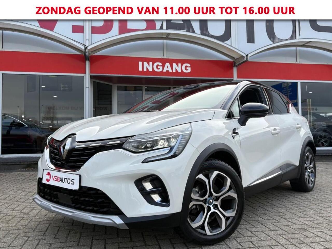 Renault CAPTUR 1.6 E-TECH Plug-in-Hybrid AUT. LED HALF-LEER NAVI CAMERA CARPLAY AIRCO LMV PDC