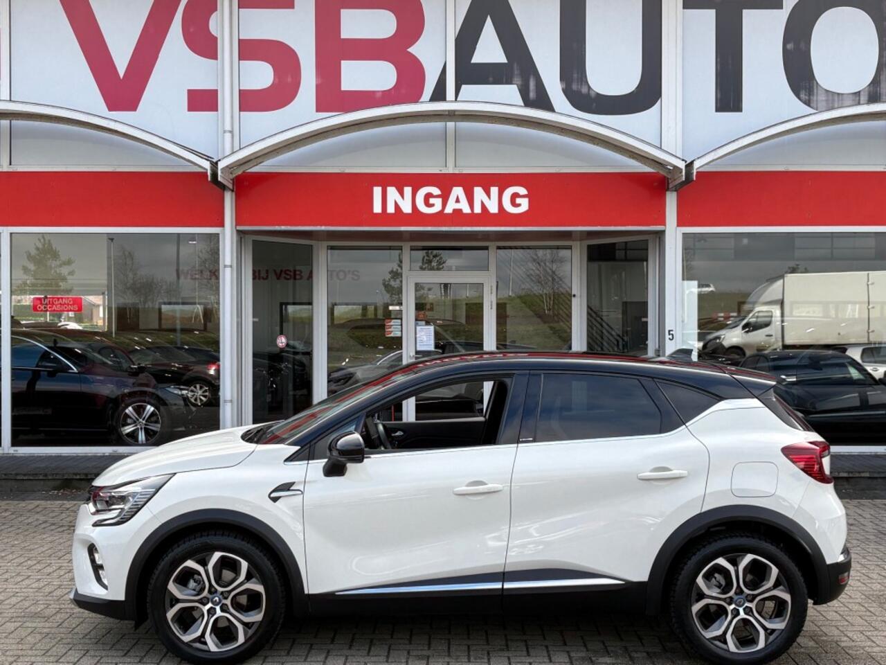 Renault CAPTUR 1.6 E-TECH Plug-in-Hybrid AUT. LED HALF-LEER NAVI CAMERA CARPLAY AIRCO LMV PDC