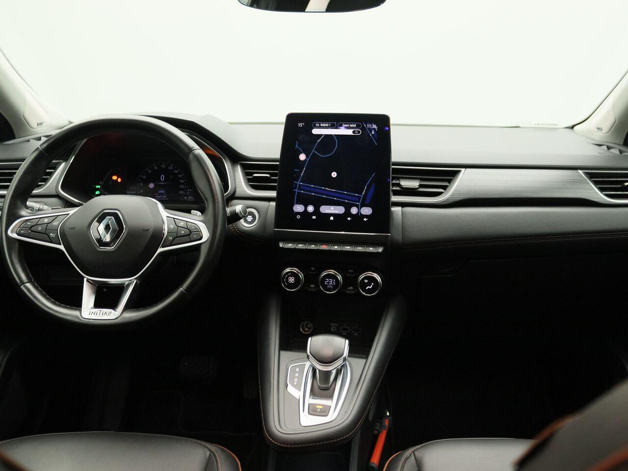 Renault CAPTUR TCe 130 EDC Automaat Initiale Paris | EASY LINK Navigatiesysteem incl Bose® met 9,3" touchscreen + Apple CarPlay & Android Auto | Bekleding rundleder 'Initiale Paris Noir' | Lichtmetalen wielen 18" 'Initiale Paris' |