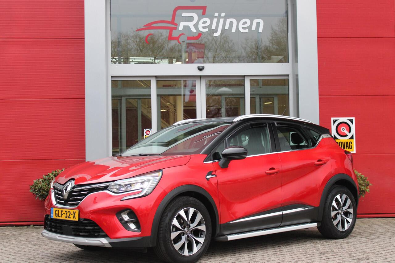 Renault CAPTUR 1.3 TCe 130PK AUTOMAAT INTENS | APPLE CARPLAY/ANDROID AUTO | STOEL VERWARMING | NAVIGATIE | FULL LED KOPLAMPEN | ADAPTIVE CRUISE CONTROL | ACHTERUITRIJ CAMERA | LICHTMETALEN VELGEN 17" | DODEHOEK DETECTIE | PARKEERSENSOREN VOOR + ACHTER | DAB+ RADIO | CLI