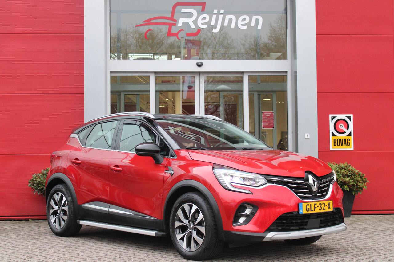 Renault CAPTUR 1.3 TCe 130PK AUTOMAAT INTENS | APPLE CARPLAY/ANDROID AUTO | STOEL VERWARMING | NAVIGATIE | FULL LED KOPLAMPEN | ADAPTIVE CRUISE CONTROL | ACHTERUITRIJ CAMERA | LICHTMETALEN VELGEN 17" | DODEHOEK DETECTIE | PARKEERSENSOREN VOOR + ACHTER | DAB+ RADIO | CLI