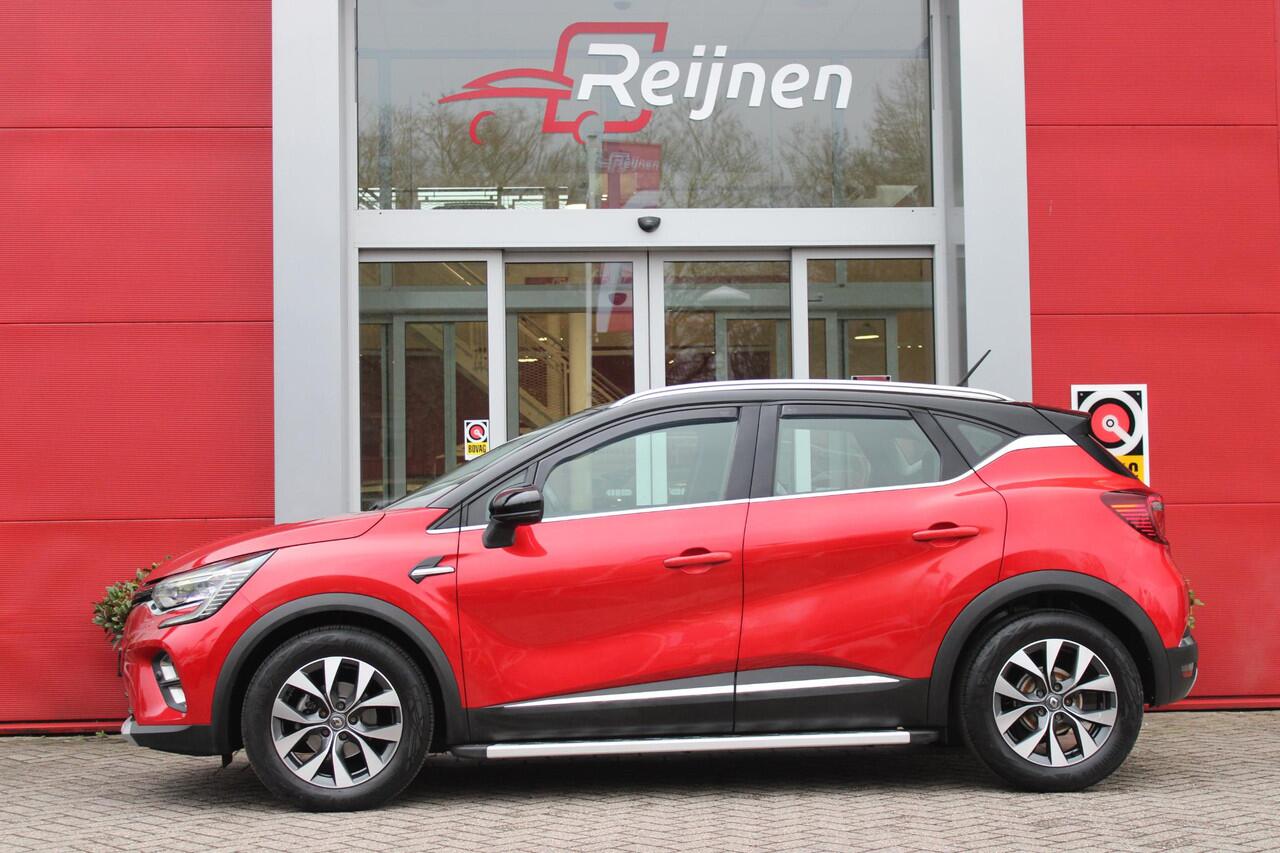 Renault CAPTUR 1.3 TCe 130PK AUTOMAAT INTENS | APPLE CARPLAY/ANDROID AUTO | STOEL VERWARMING | NAVIGATIE | FULL LED KOPLAMPEN | ADAPTIVE CRUISE CONTROL | ACHTERUITRIJ CAMERA | LICHTMETALEN VELGEN 17" | DODEHOEK DETECTIE | PARKEERSENSOREN VOOR + ACHTER | DAB+ RADIO | CLI