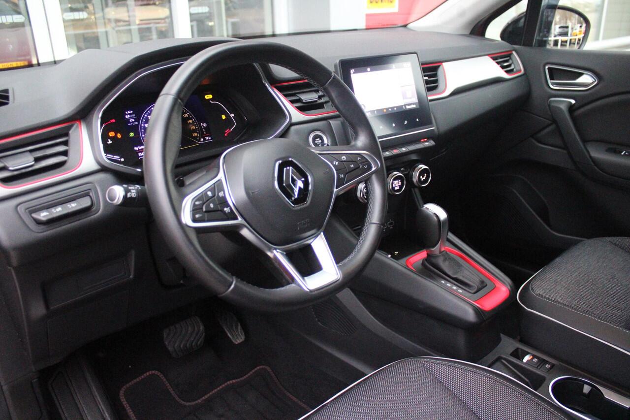 Renault CAPTUR 1.3 TCe 130PK AUTOMAAT INTENS | APPLE CARPLAY/ANDROID AUTO | STOEL VERWARMING | NAVIGATIE | FULL LED KOPLAMPEN | ADAPTIVE CRUISE CONTROL | ACHTERUITRIJ CAMERA | LICHTMETALEN VELGEN 17" | DODEHOEK DETECTIE | PARKEERSENSOREN VOOR + ACHTER | DAB+ RADIO | CLI