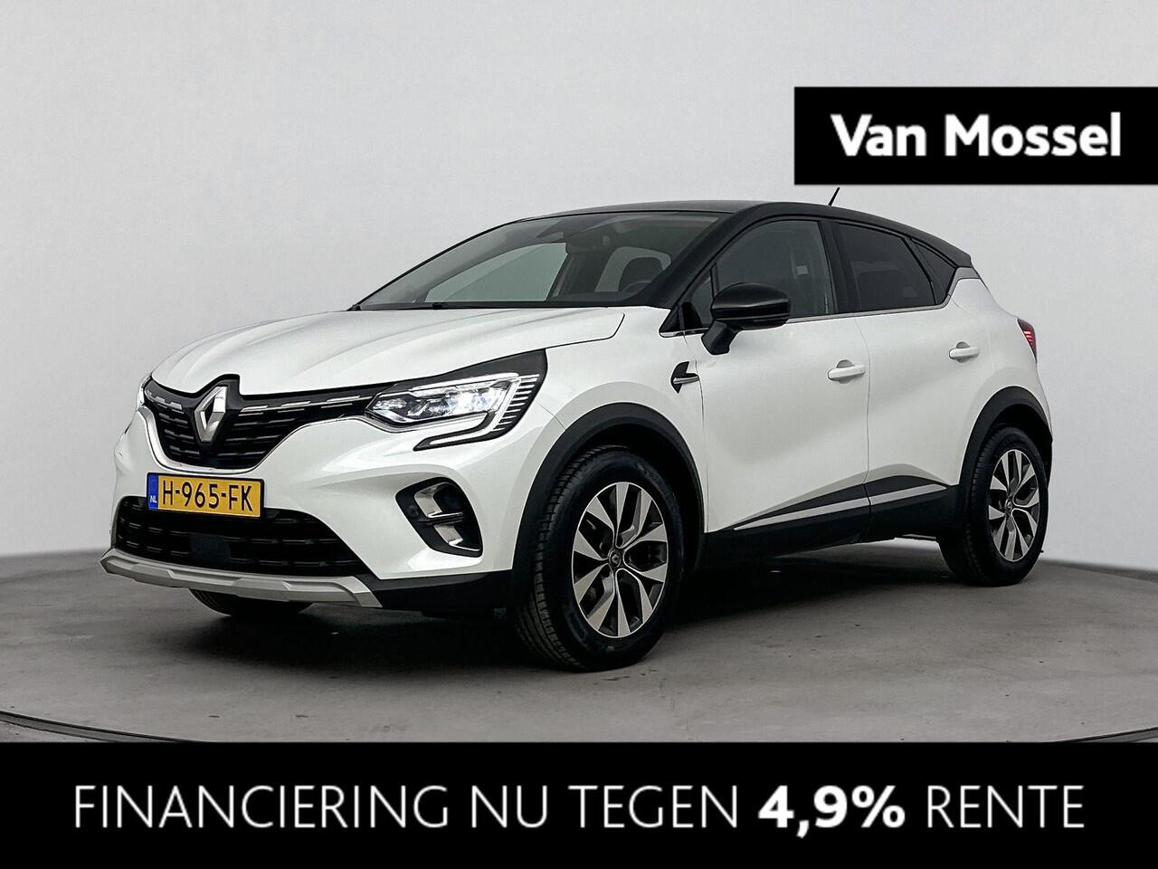 Renault CAPTUR 1.0 TCe 100 Intens | Achteruitrijcamera | Apple Carplay/Android Auto | Cruise Control | Climate Control | Half-Leder | Keyless | Parkeersensoren Achter | Stoelverwarming |