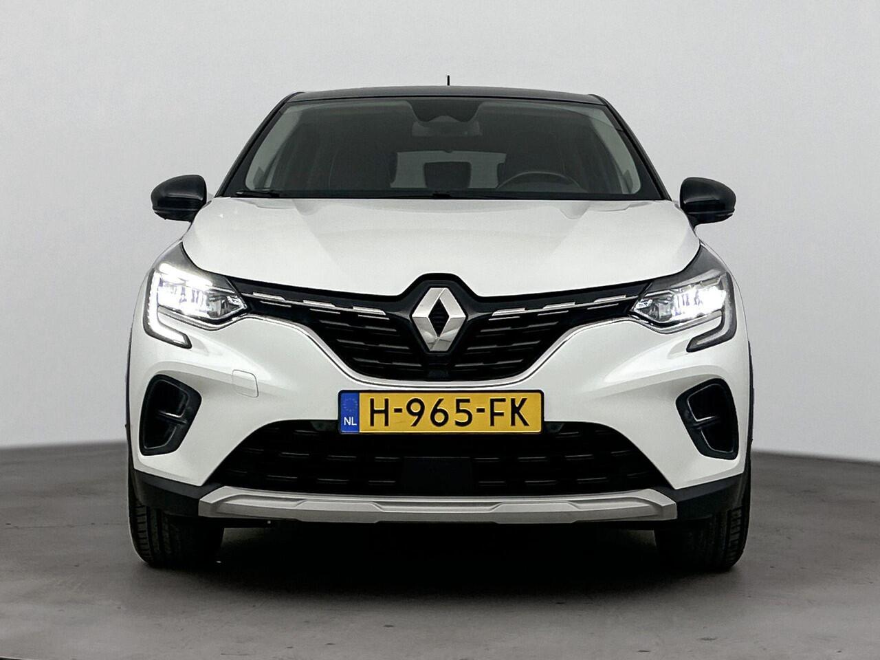 Renault CAPTUR 1.0 TCe 100 Intens | Achteruitrijcamera | Apple Carplay/Android Auto | Cruise Control | Climate Control | Half-Leder | Keyless | Parkeersensoren Achter | Stoelverwarming |