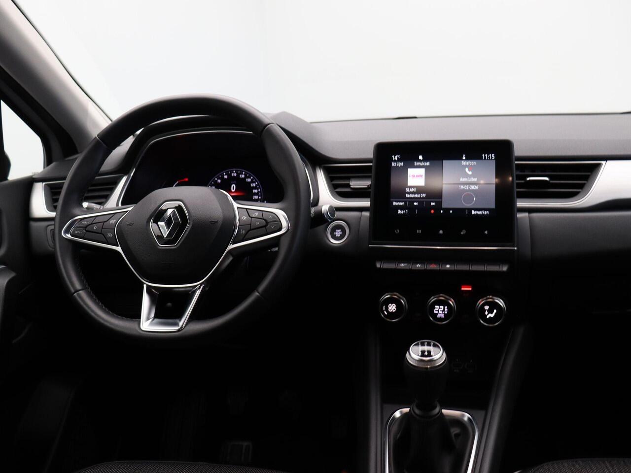 Renault CAPTUR TCe 100pk Intens | Climate Control | Keyless entry en start | Parkeersensoren achter | Lichtmetalen velgen | Apple Carplay & Android Auto |