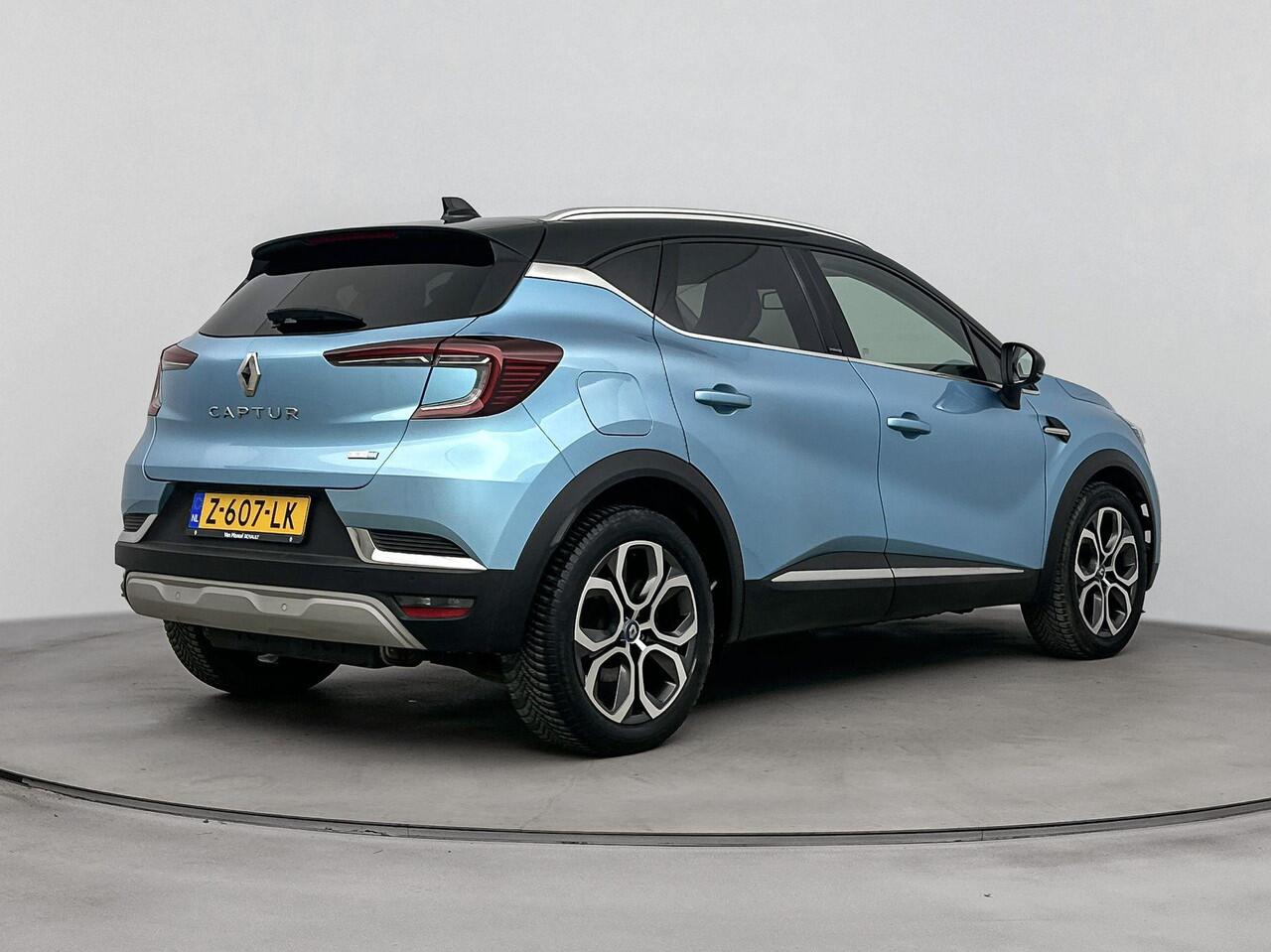 Renault CAPTUR 1.6 E-Tech Plug-in Hybrid 160Pk Intens | Navigatie | Apple & Android Carplay | Parkeersensoren Voor & Achter | Achteruitrijcamera | Climate Control | Bose Geluidsysteem | Keyless Entry | Privacy Glass |