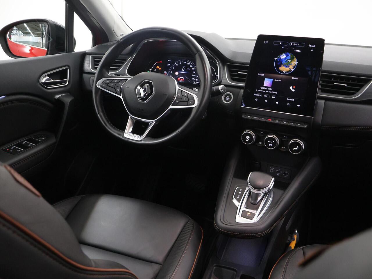 Renault CAPTUR 1.3 TCe 155 Initiale Paris | Panoramadak | Lederen Interieur | Navigatie | 360° Camera | DAB | Apple Carplay/Android Auto | Stoelverwarming | Cruise Control Adaptief | Bose Audio | Keyless Entry/Go |