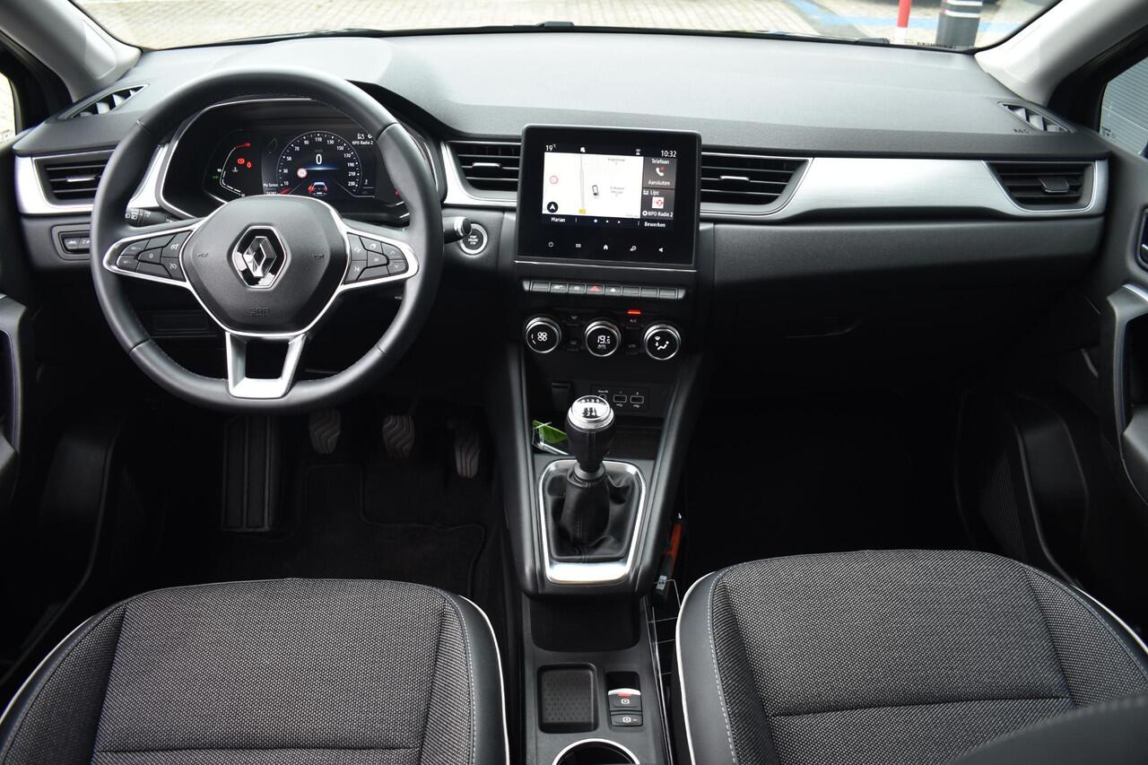 Renault CAPTUR 1.0 TCe Bi-Fuel Intens 100pk | Navigatie | Achteruitrijcamera | Parkeersensoren | Climate Control | Lichtmetalen velgen 17"