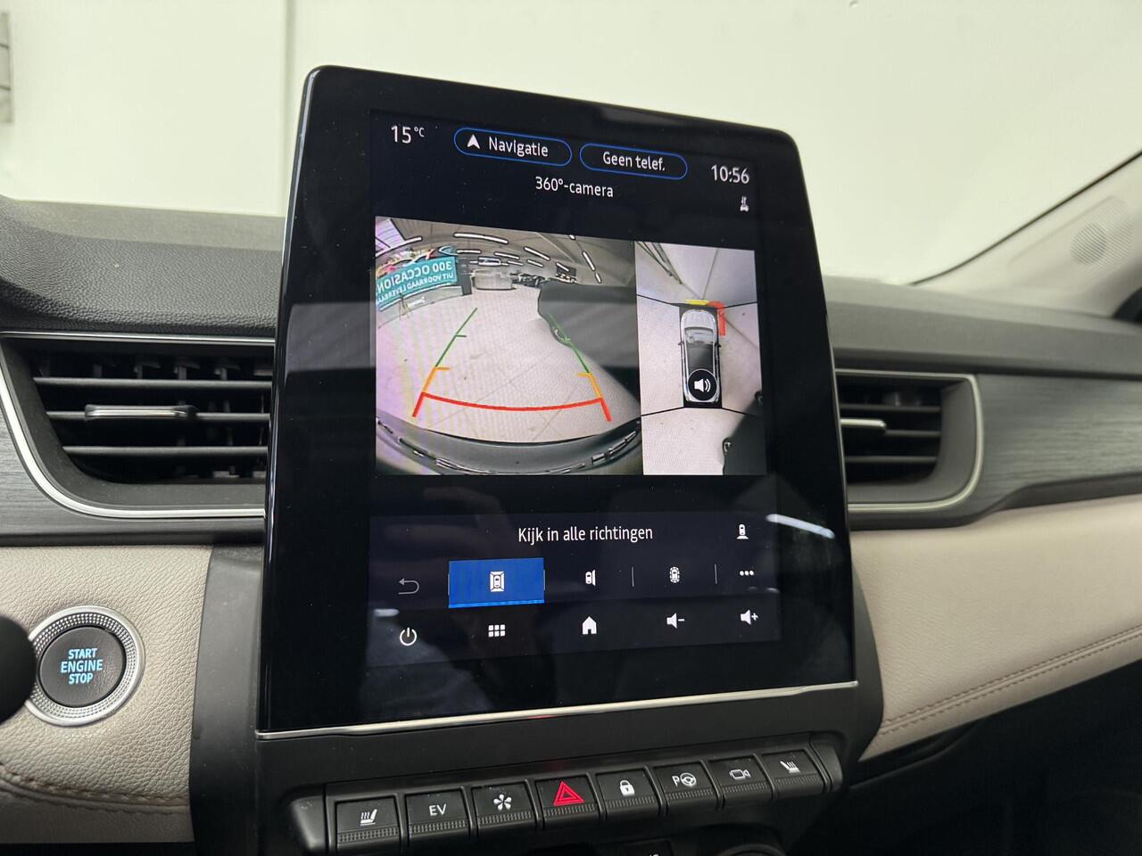 Renault CAPTUR 1.6 E-Tech plug-in hybrid 160 Initiale Paris | Navigatie | 360 Camera | Cruise control adaptief | Panoramadak | Stoel + stuurverwarming |