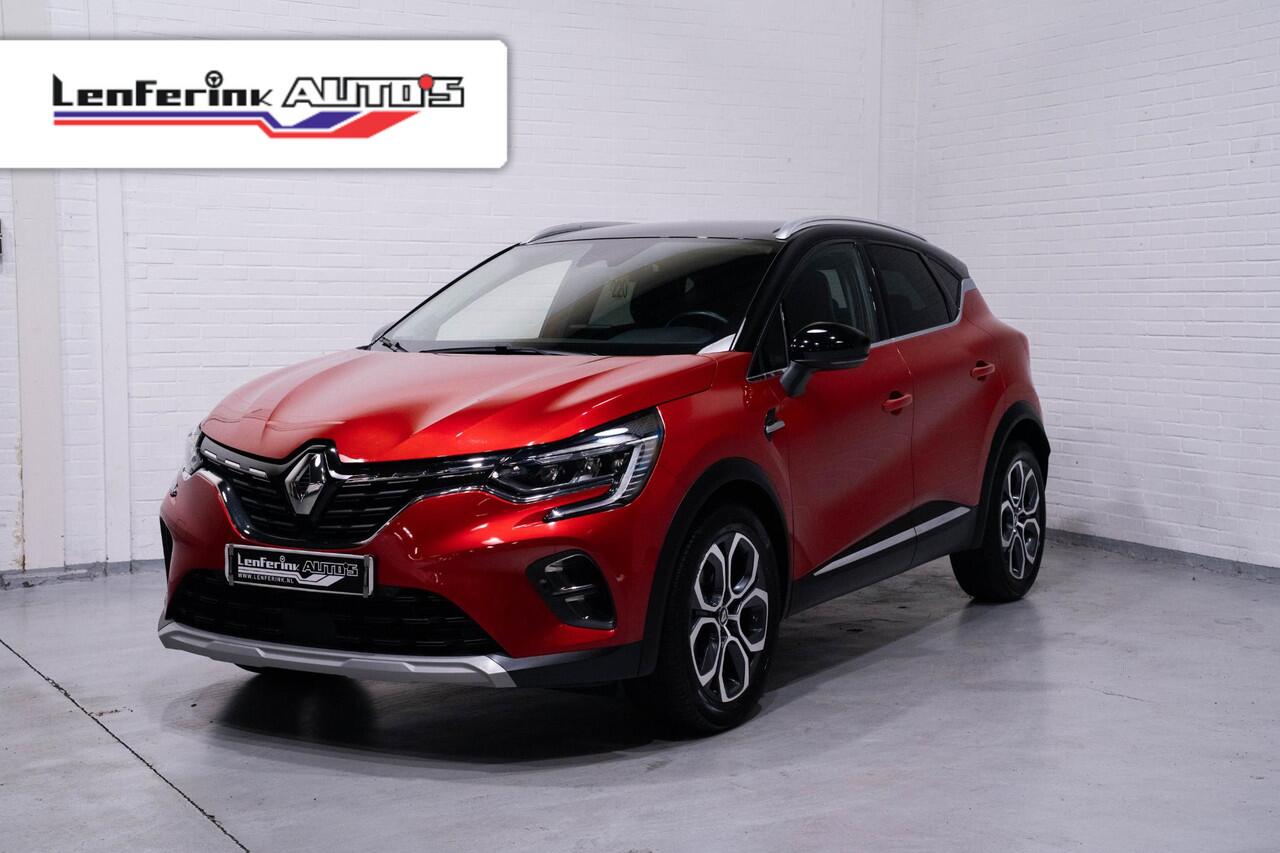 Renault CAPTUR 1.3 TCe 140 pk Intens Automaat Navi, Camera Dak Zwart, Chrome Dakrails, 18" LMV, PDC V+A