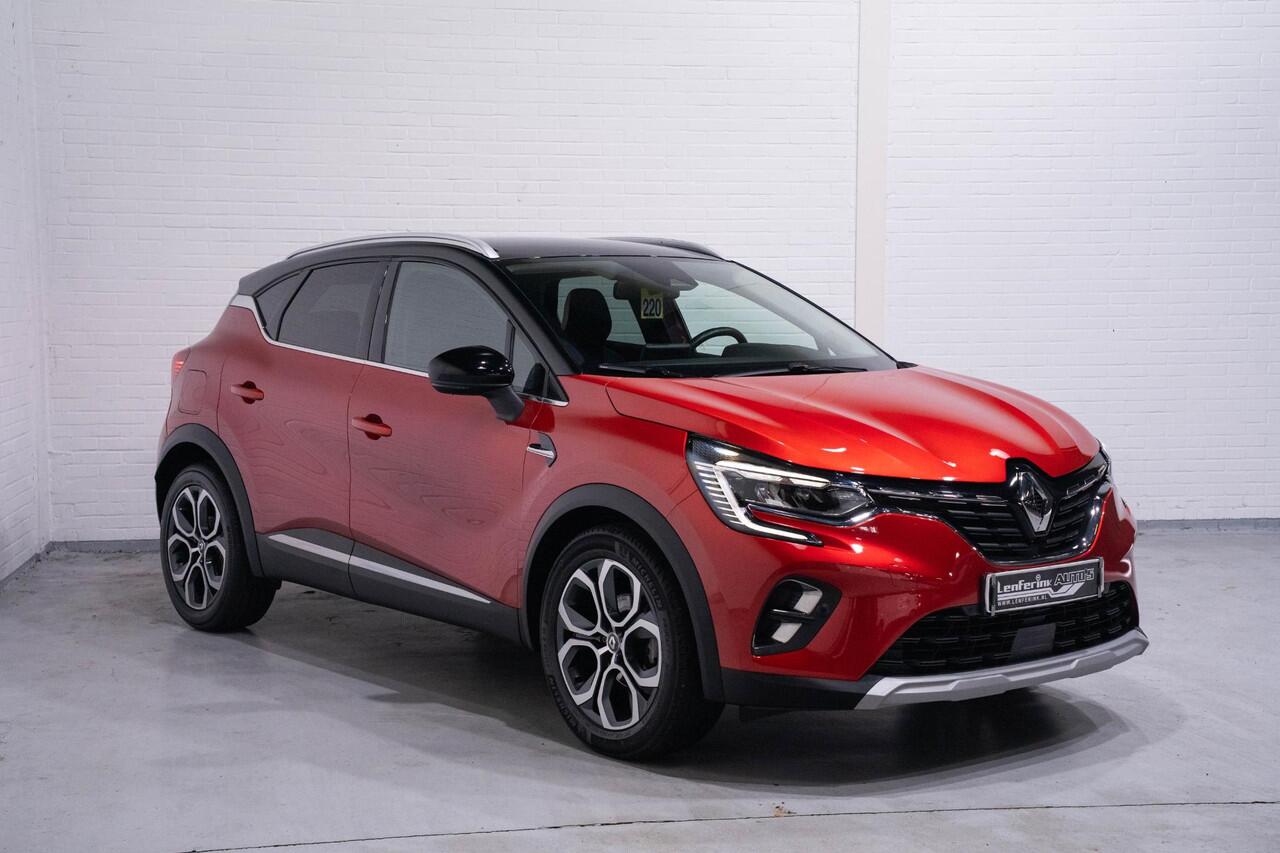 Renault CAPTUR 1.3 TCe 140 pk Intens Automaat Navi, Camera Dak Zwart, Chrome Dakrails, 18" LMV, PDC V+A