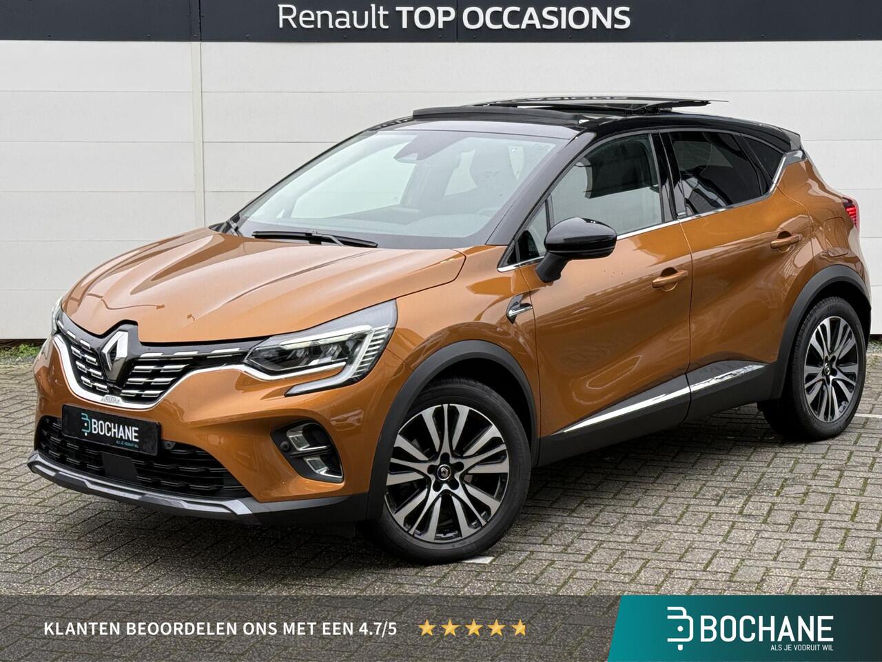 Renault CAPTUR 1.6 E-Tech Plug-in Hybrid 160 Initiale Paris | Panoramdak | Navigatie | Leder | Camera | (Hoge instap)
