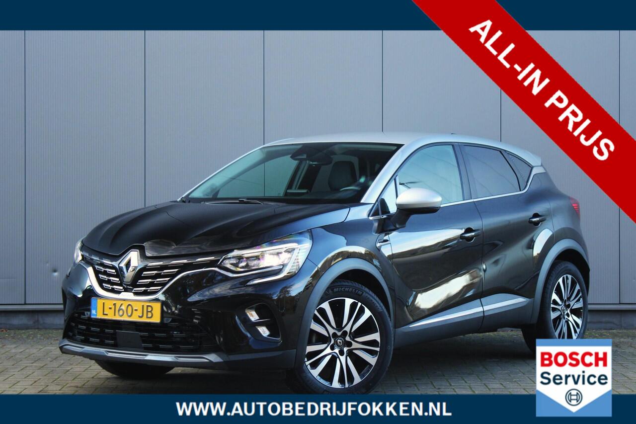 Renault CAPTUR 1.3 TCe 140pk Automaat Initiale Paris | Leder | Camera | Navigatie | 18" Pasadena | Stoel- en stuurverwarming