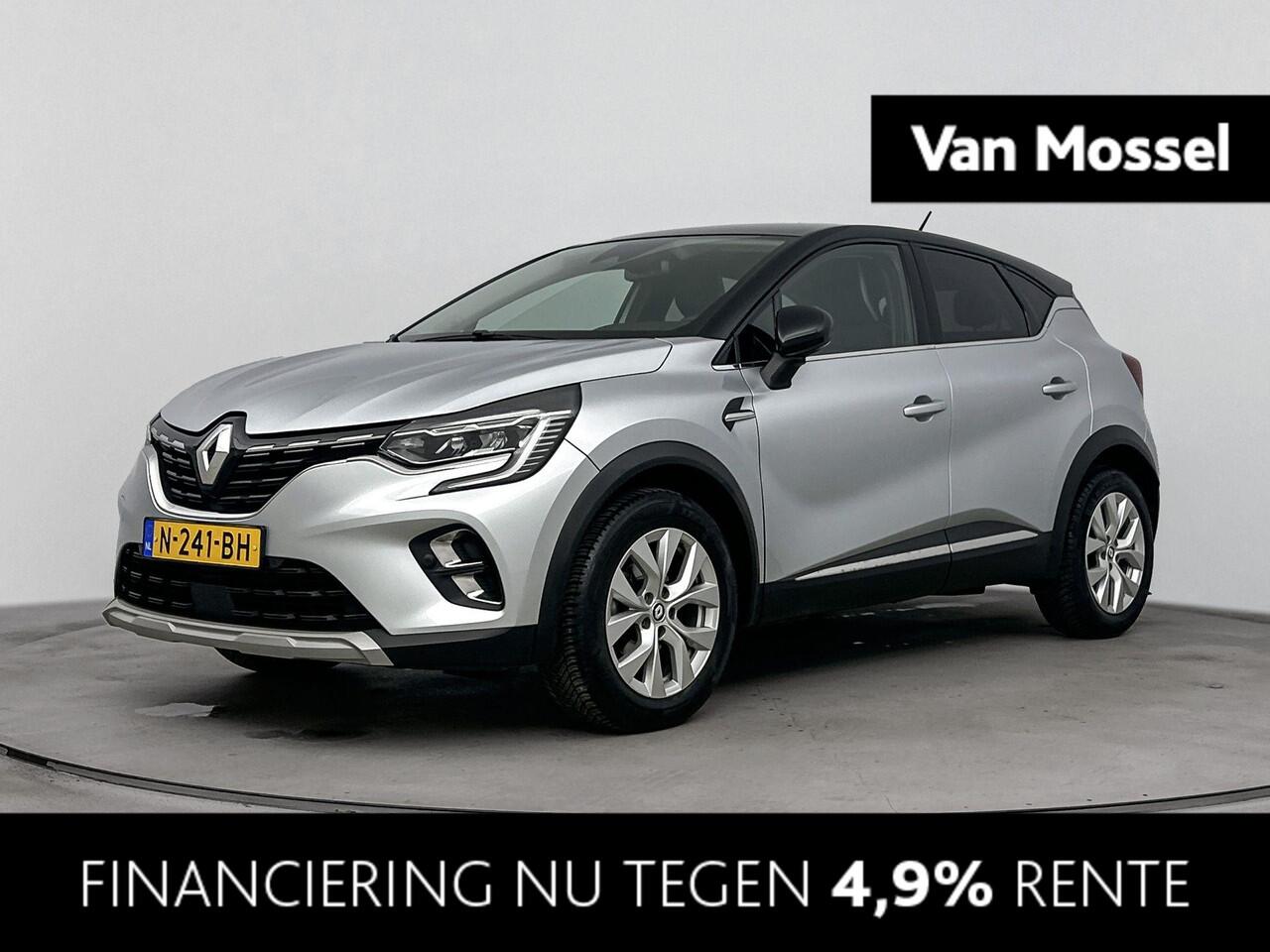 Renault CAPTUR 1.0 TCe 90Pk Intens | Navigatie | Apple & Android Carplay | Parkeersensoren & Camera | Climate Control | Trekhaak | Lichtmetalen Velgen | Privacy Glass | Keyless Entry |