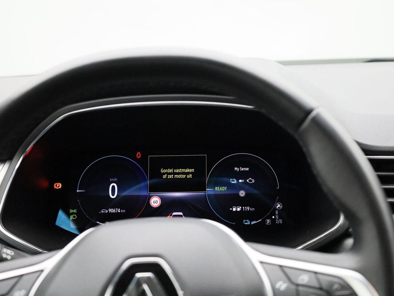 Renault CAPTUR 1.6 E-Tech Plug-in Hybrid 160 Intens | Camera | PDC Voor + Achter | 9,3" Full-Map Navigatie i.c.m. 10,1" Digitaal Instrumentenpaneel | LED Pure Vision | Climate Control | Cruise Control & Snelheidsbegrenzer | Apple Carplay & Android Auto