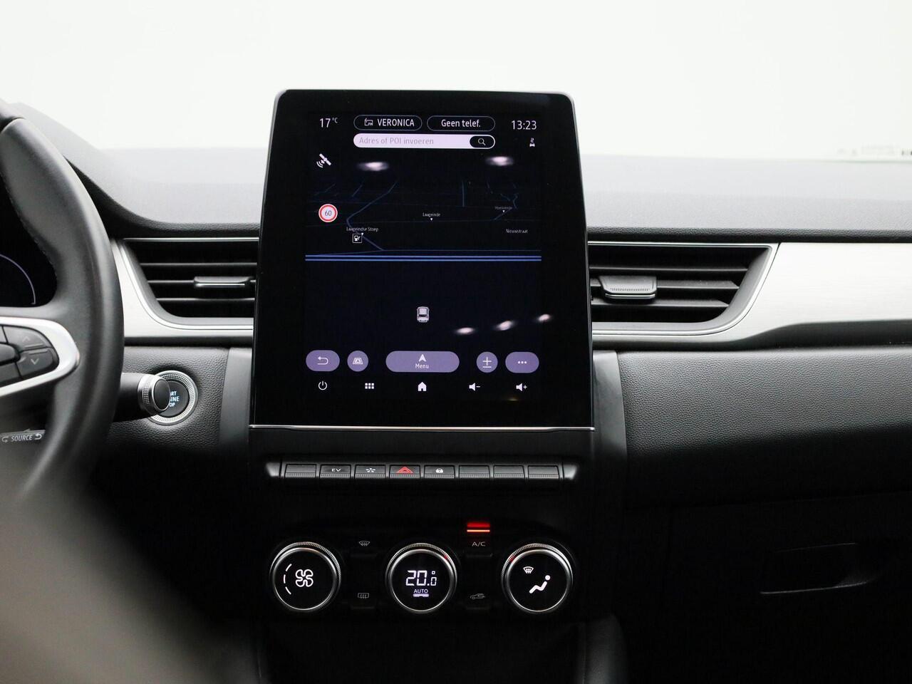 Renault CAPTUR 1.6 E-Tech Plug-in Hybrid 160 Intens | Camera | PDC Voor + Achter | 9,3" Full-Map Navigatie i.c.m. 10,1" Digitaal Instrumentenpaneel | LED Pure Vision | Climate Control | Cruise Control & Snelheidsbegrenzer | Apple Carplay & Android Auto