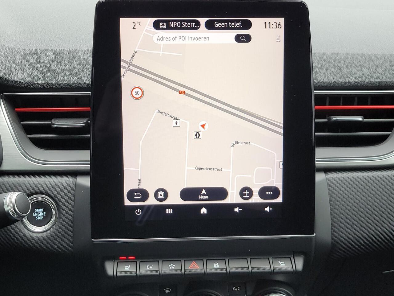 Renault CAPTUR 1.6 E-Tech Plug-in Hybrid 160 R.S. Line | Hoge Zit | Stoelverwarming | Navi+Camera