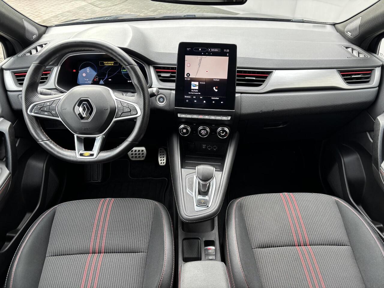 Renault CAPTUR 1.6 E-Tech Plug-in Hybrid 160 R.S. Line / Dealer onderhouden / Navigatie groot scherm / Pack Drive Assist / Apple Carplay/Android Auto / 360 Camera / Stoelverwarming / Adaptief Cruise Control / Keyless Entry/Start / Easy Life Pack / Bose /