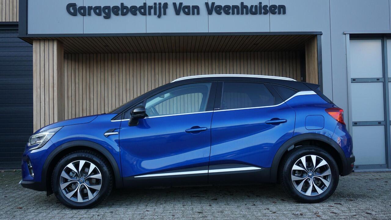 Renault CAPTUR 1.6 E-Tech 158PK Hybrid Intens Bose LED Keyless 17inch LM A-Camera Virtual Cockpit H-Leder 41174km!