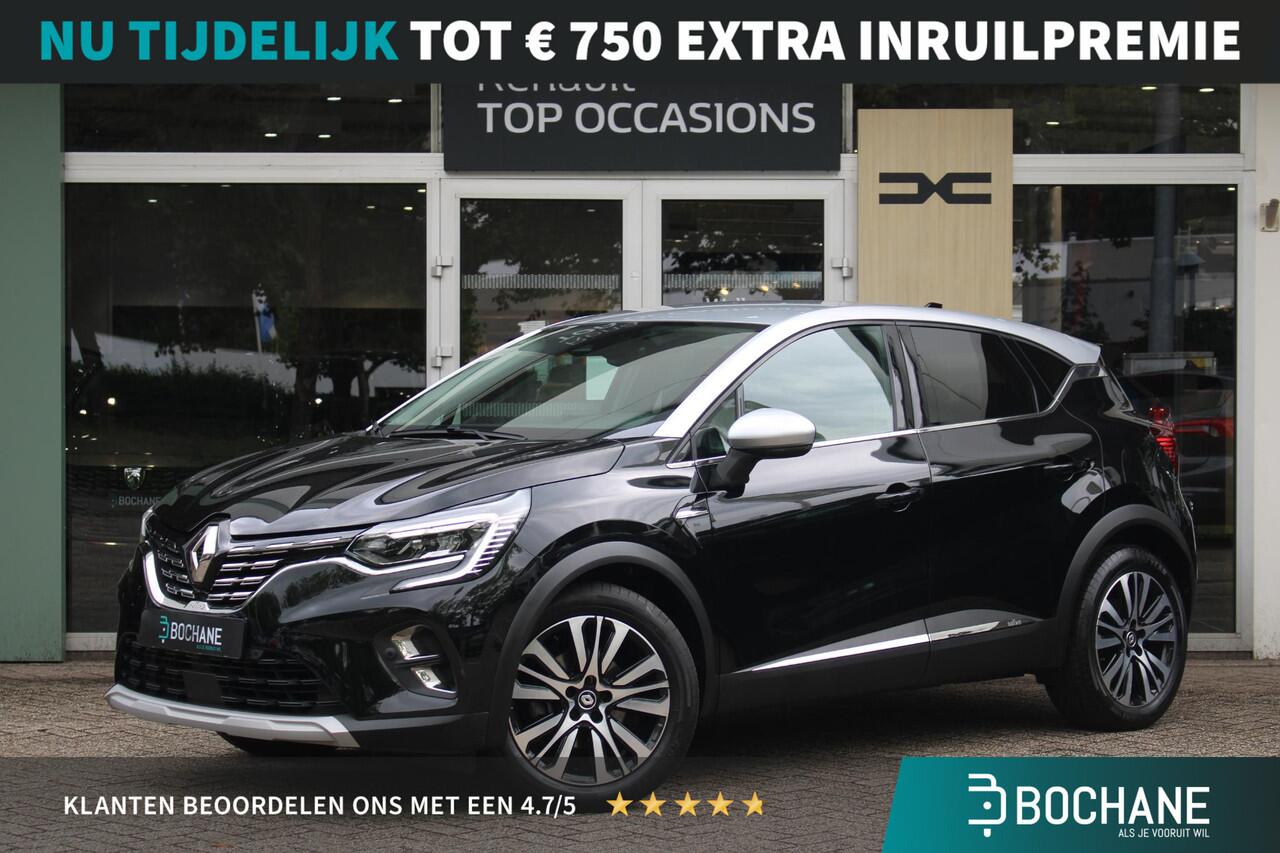 Renault CAPTUR 1.6 E-Tech plug-in hybrid 160 Initiale Paris Automaat | Stoelverwarming | Lederen bekleding | Adaptieve cruise control