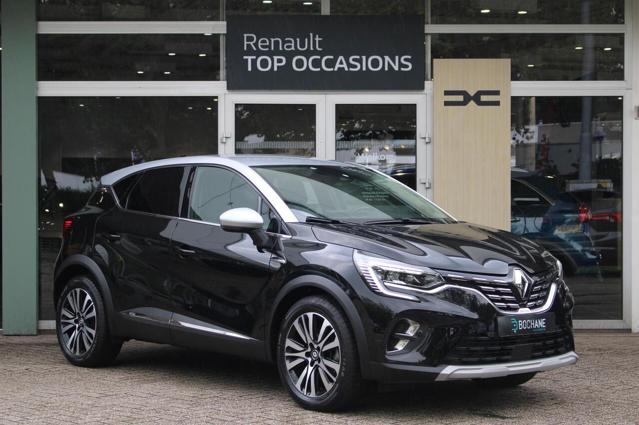 Renault CAPTUR 1.6 E-Tech plug-in hybrid 160 Initiale Paris Automaat | Stoelverwarming | Lederen bekleding | Adaptieve cruise control