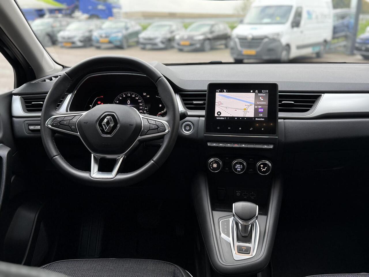 Renault CAPTUR TCe 140 EDC Intens | Trekhaak | Glazen schuif-kantel dak | Stoel & stuur verwarming | Navi groot | DAB | Achteruitrijcamera | Climate Control | Key-less |