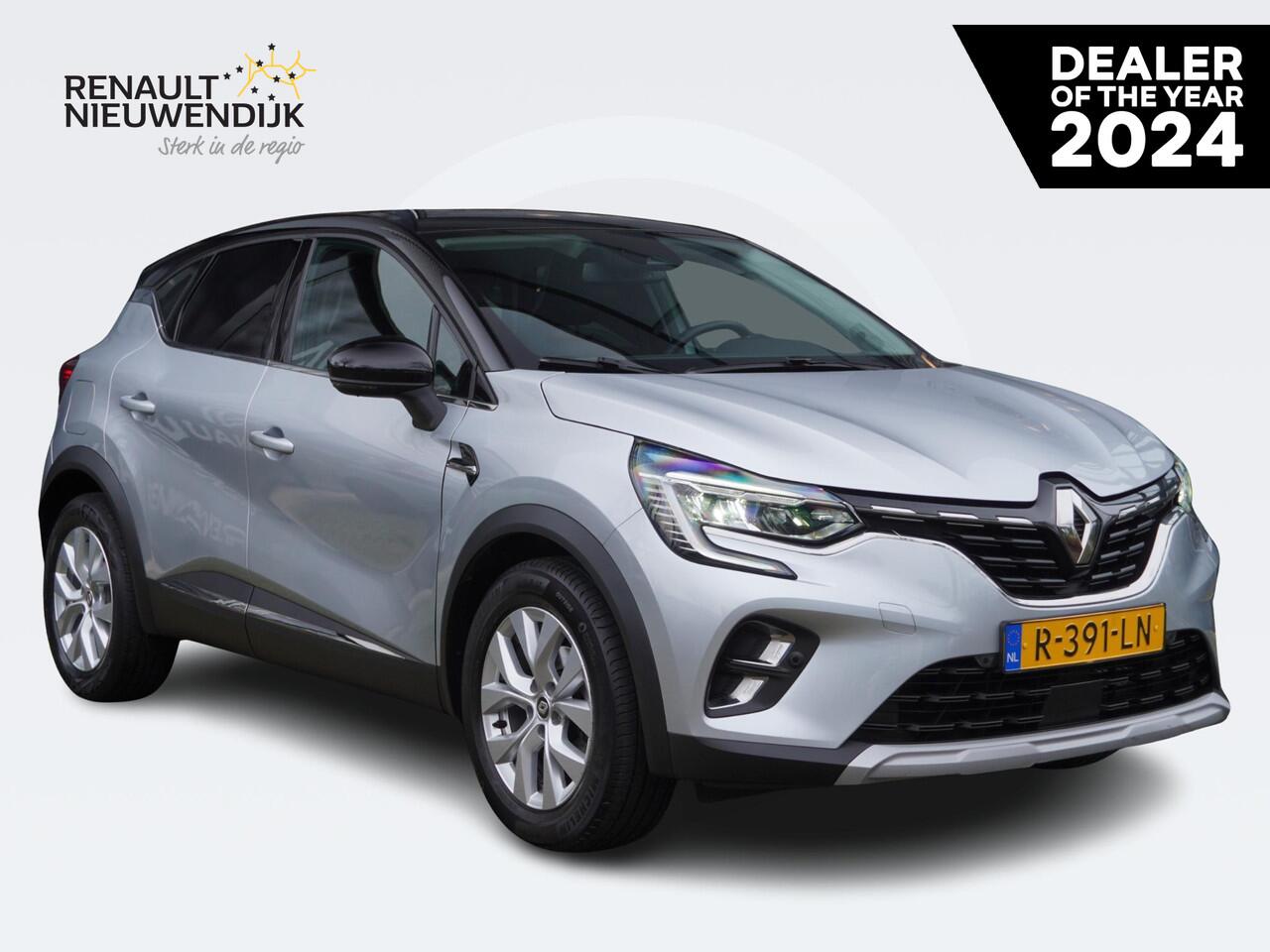 Renault CAPTUR TCe 90 Intens / DEALER OND. / 1E EIGENAAR / NAVI / PDC V+A / KEYLESS / CAMERA / LANE ASS. / CRUISE / CLIMATE / DAB / APPLE CARPLAY / ANDROID AUTO / BLUETOOTH / 17 '' LMV