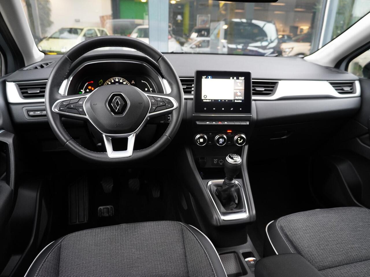 Renault CAPTUR TCe 90 Intens / DEALER OND. / 1E EIGENAAR / NAVI / PDC V+A / KEYLESS / CAMERA / LANE ASS. / CRUISE / CLIMATE / DAB / APPLE CARPLAY / ANDROID AUTO / BLUETOOTH / 17 '' LMV