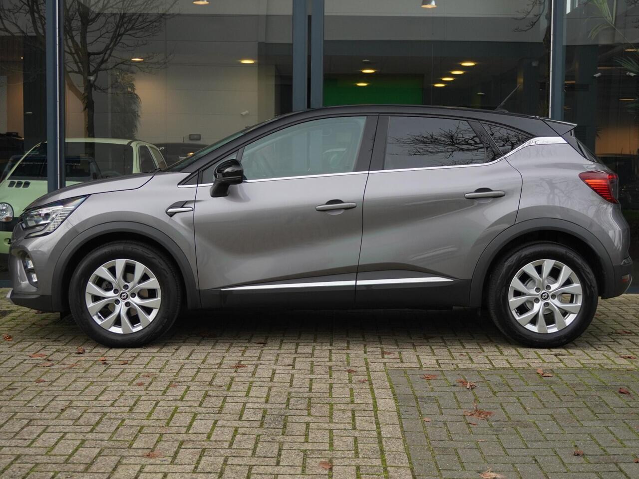 Renault CAPTUR TCe 90 Intens / DEALER OND. / 1E EIGENAAR / NAVI / PDC V+A / KEYLESS / CAMERA / LANE ASS. / CRUISE / CLIMATE / DAB / APPLE CARPLAY / ANDROID AUTO / BLUETOOTH / 17 '' LMV