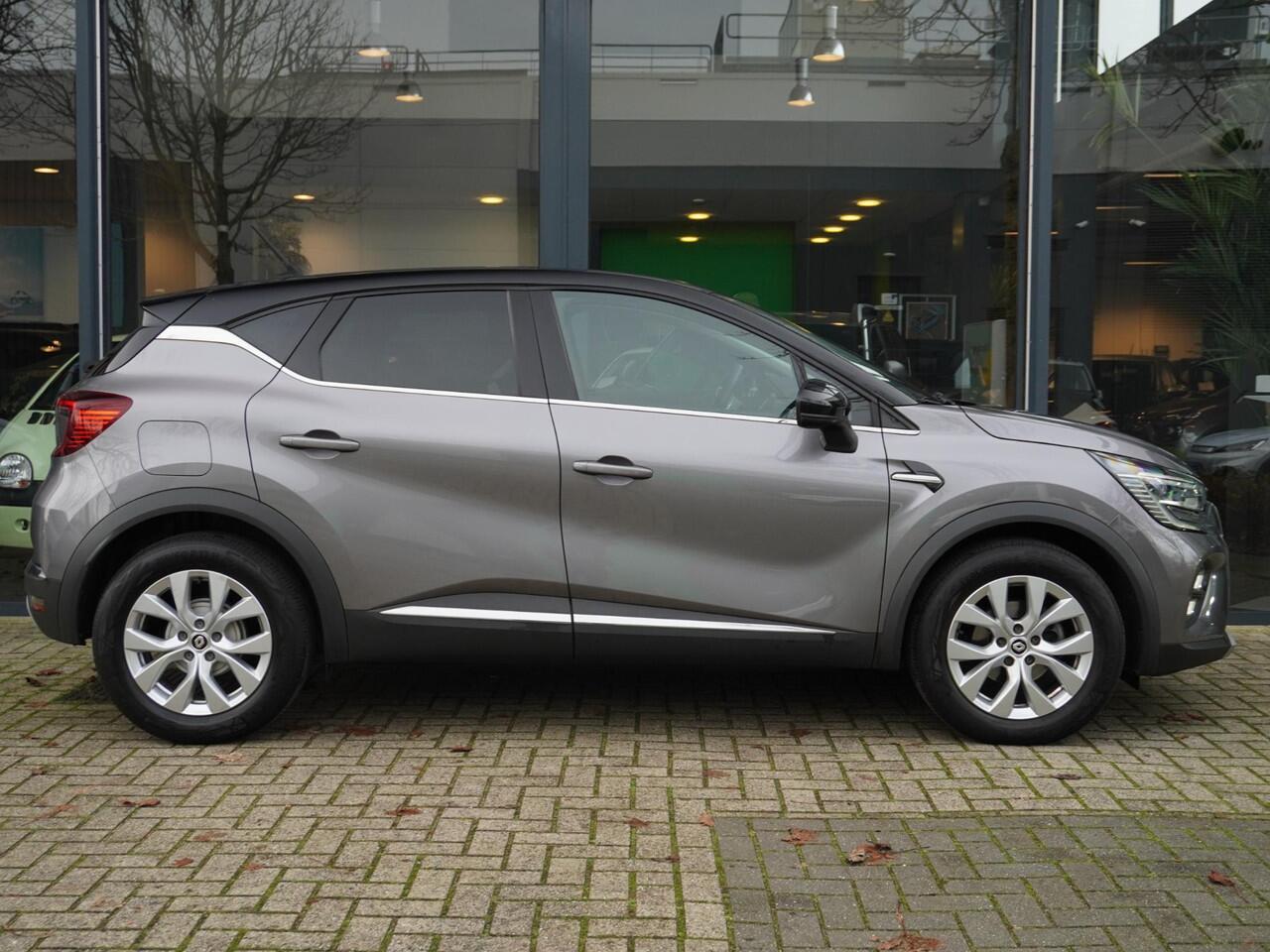 Renault CAPTUR TCe 90 Intens / DEALER OND. / 1E EIGENAAR / NAVI / PDC V+A / KEYLESS / CAMERA / LANE ASS. / CRUISE / CLIMATE / DAB / APPLE CARPLAY / ANDROID AUTO / BLUETOOTH / 17 '' LMV