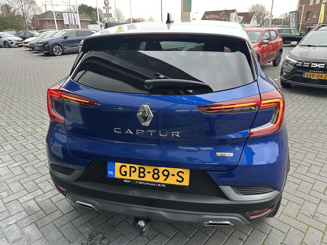 Renault CAPTUR 1.3 mild hybrid 160 R.S. Line / PARKEERSENSOREN / ACHTERUITRIJCAMERA / CRUISE CONTROL / AUTOMAAT / TREKHAAK