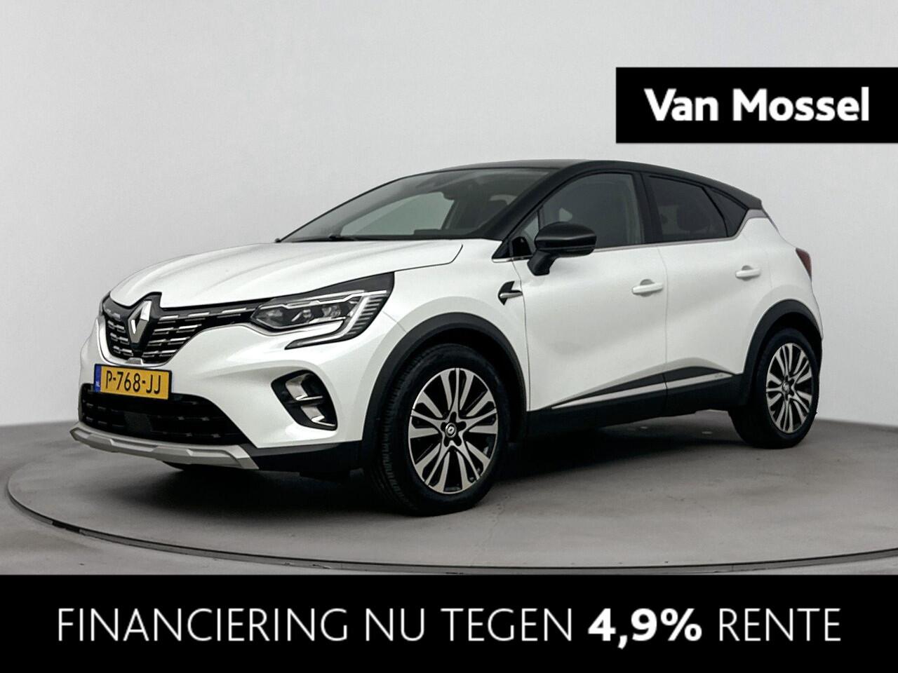 Renault CAPTUR 1.3 TCe Initiale Paris 140PK | Automaat | Lederen Bekleding | Stoel- en Stuurverwarming | Achteruitrijcamera | Apple CarPlay & Android Auto