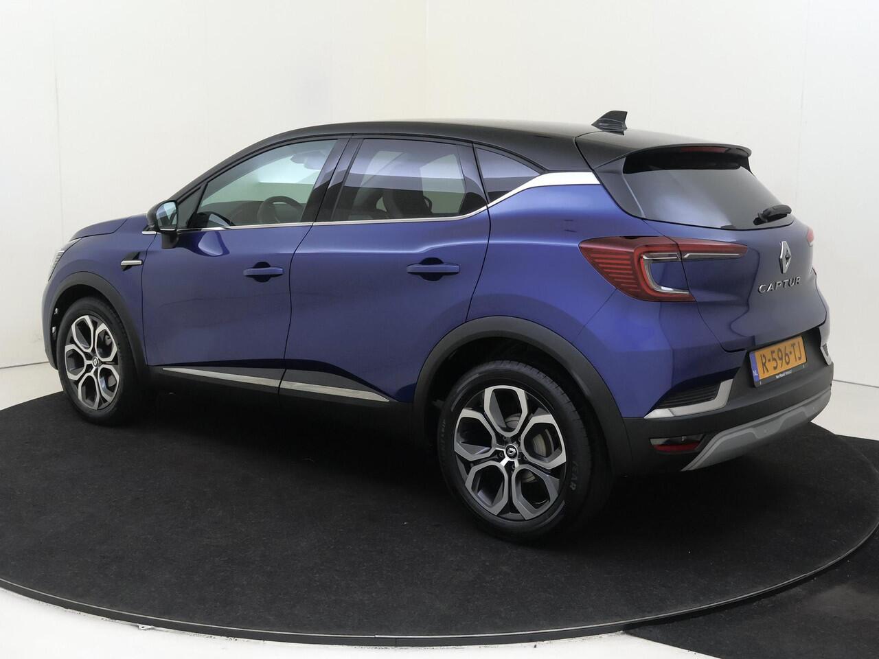 Renault CAPTUR 1.3 mild hybrid 140 techno | Navigatie | Parkeersensoren & Camera | 18" LM Velgen | 4 Cilinder motor |