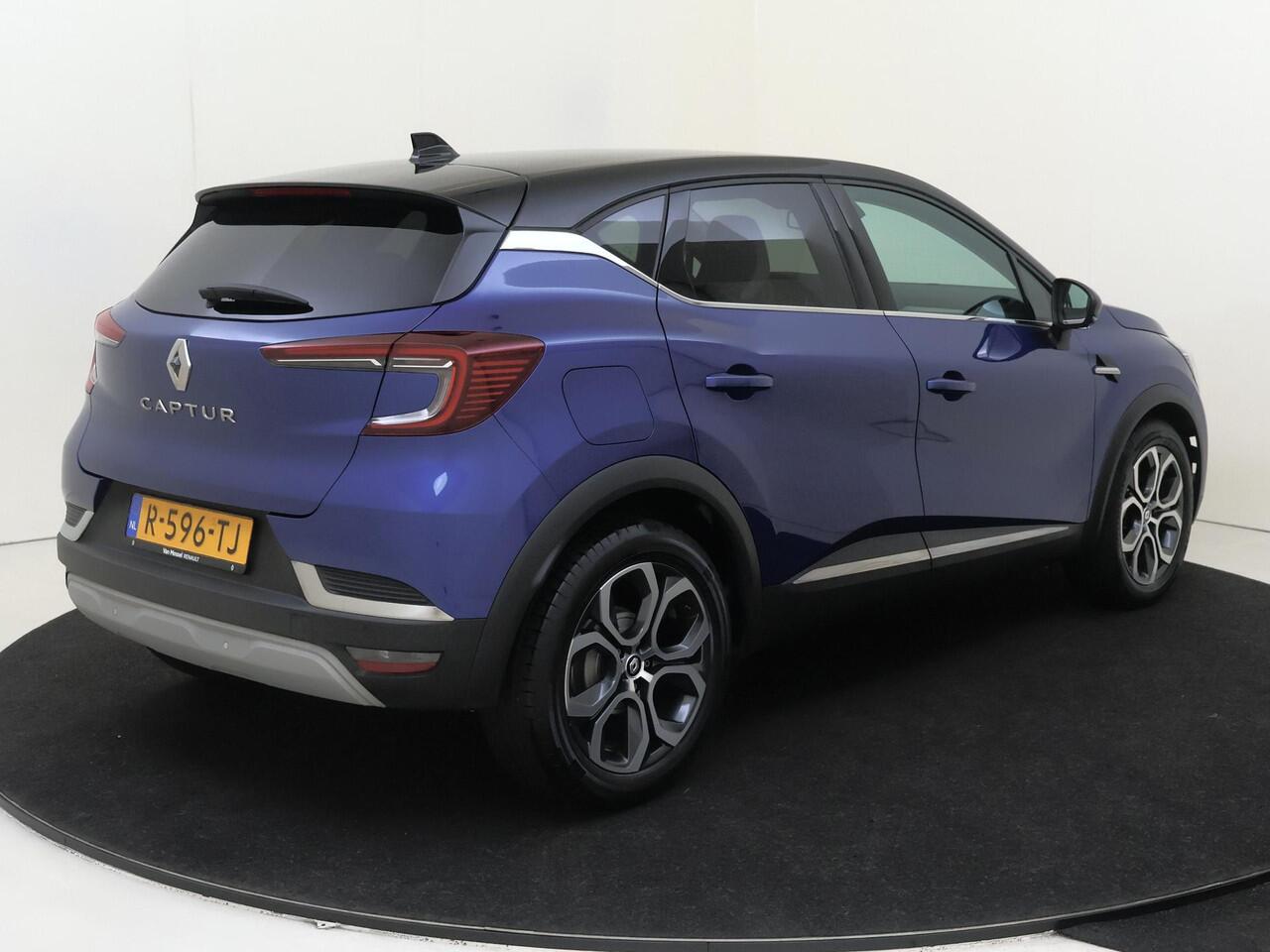 Renault CAPTUR 1.3 mild hybrid 140 techno | Navigatie | Parkeersensoren & Camera | 18" LM Velgen | 4 Cilinder motor |