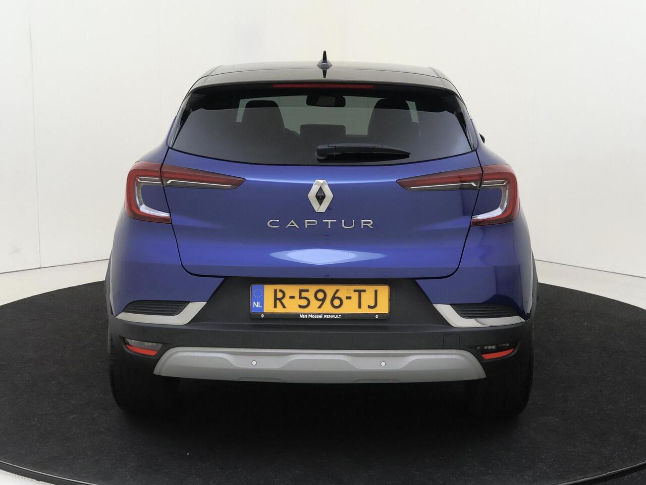 Renault CAPTUR 1.3 mild hybrid 140 techno | Navigatie | Parkeersensoren & Camera | 18" LM Velgen | 4 Cilinder motor |
