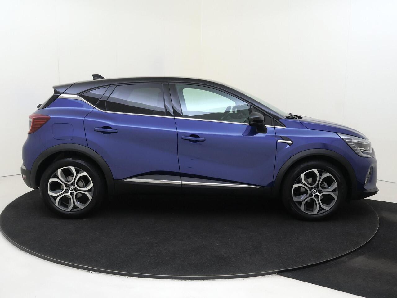 Renault CAPTUR 1.3 mild hybrid 140 techno | Navigatie | Parkeersensoren & Camera | 18" LM Velgen | 4 Cilinder motor |