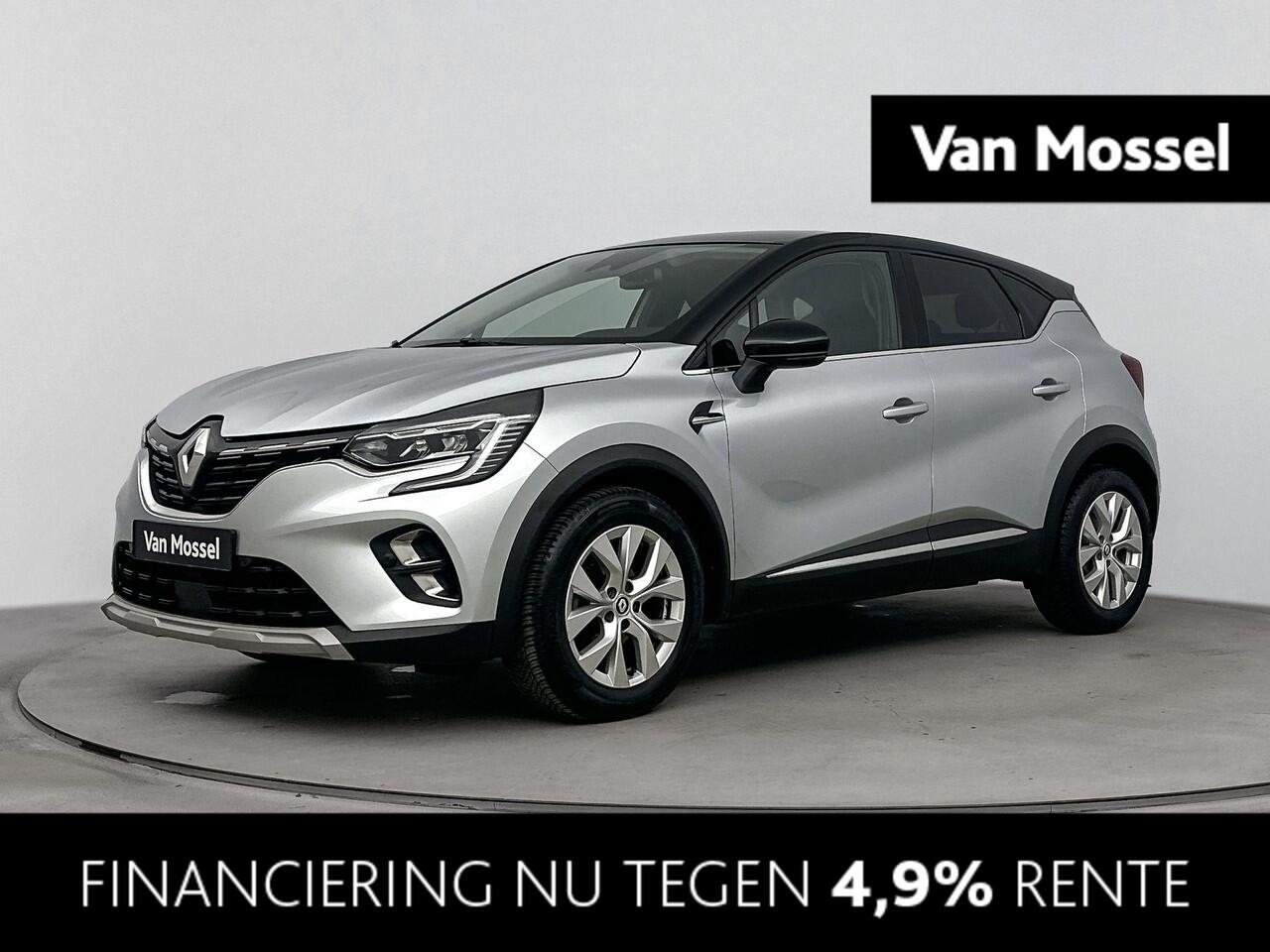 Renault CAPTUR 1.0 TCe 90Pk Intens | Navigatie | Apple Carplay/Android Auto | Cruise Control | Climate Control | Parkeersensoren Voor & Achter | Achteruitrijcamera | Privacy Glass | Keyless Entry |