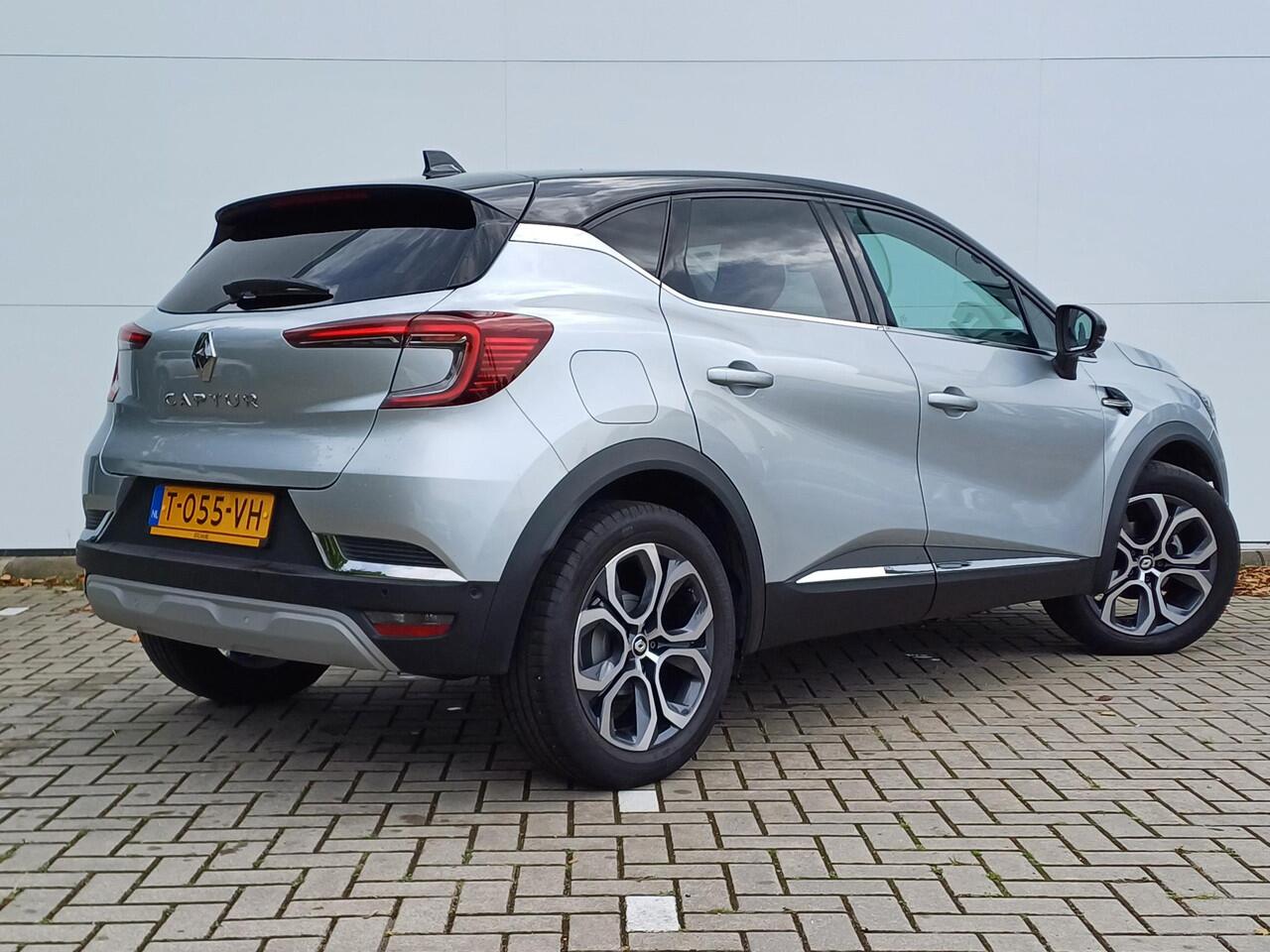 Renault CAPTUR 1.3 Mild Hybrid 160 EDC Techno Automaat / Navigatie / Parkeerassist / 360 Camera / Two-Tone / Climate Control / Cruise Control / Lichtmetalen Velgen / NIEUWSTAAT