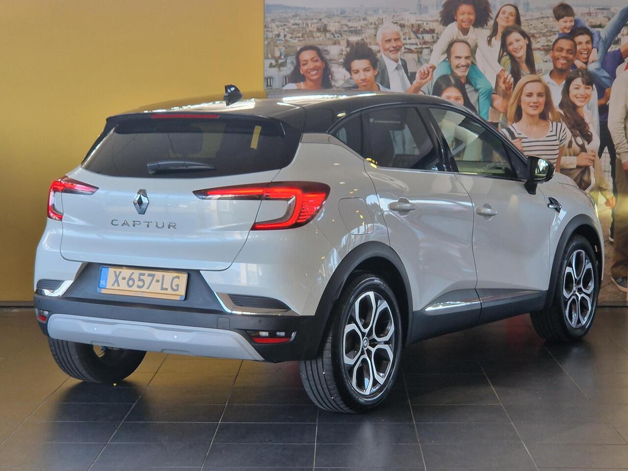 Renault CAPTUR 1.3 Mild Hybrid 160 EDC Techno AUTOMAAT | NAVIGATIE | RONDOM ZICHT CAMERA | PARKEERSENSOREN VOOR-EN ACHTER | 18" LICHTMETALEN VELGEN