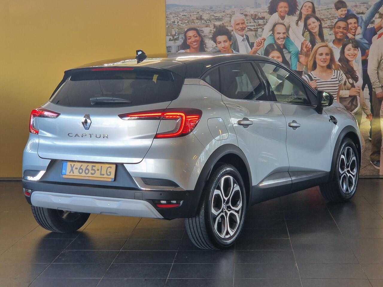 Renault CAPTUR 1.3 Mild Hybrid 160 EDC Techno AUTOMAAT | NAVIGATIE | RONDOM ZICHT CAMERA | PARKEERSENSOREN VOOR-EN ACHTER | 18" LICHTMETALEN VELGEN