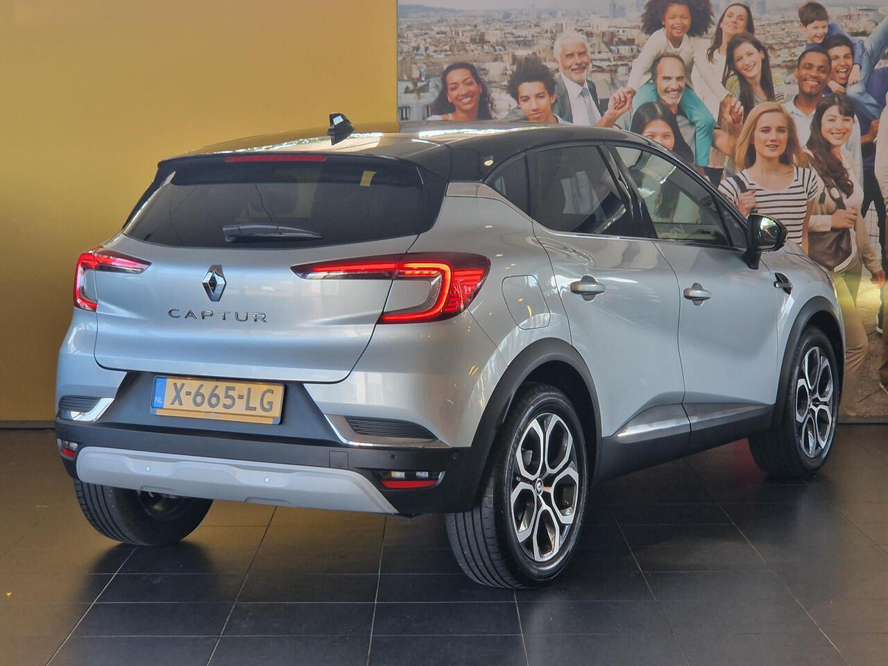 Renault CAPTUR 1.3 Mild Hybrid 160 EDC Techno AUTOMAAT | NAVIGATIE | RONDOM ZICHT CAMERA | PARKEERSENSOREN VOOR-EN ACHTER | 18" LICHTMETALEN VELGEN