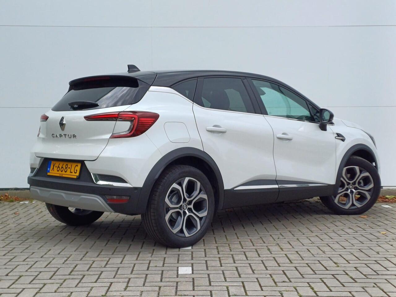 Renault CAPTUR 1.3 Mild Hybrid 160 EDC Techno Automaat / Navigatie / Parkeersensoren + Camera / Lichtmetalen Velgen / Keyless Entry / Cruise Control / DAB / LED