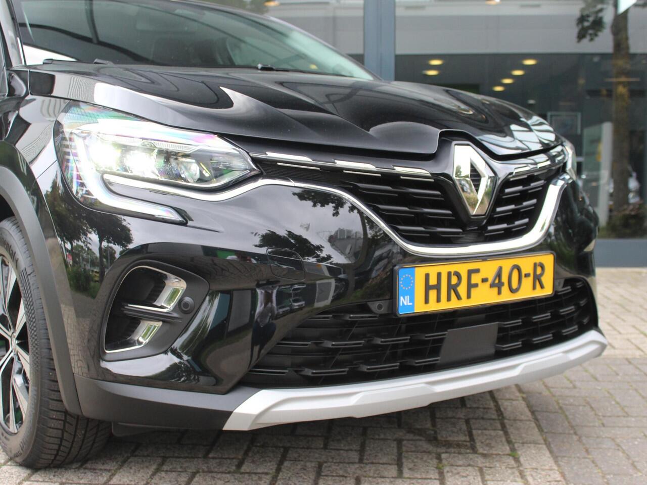 Renault CAPTUR 1.6 E-Tech Full Hybrid 145 Techno AUTOMAAT / TREKHAAK / NAVI / CAMERA / PDC V+A / KEYLESS / CRUISE / CLIMATE / LED / APPLE CARPLAY / ANDROID AUTO / SFEERVERL. / 17''