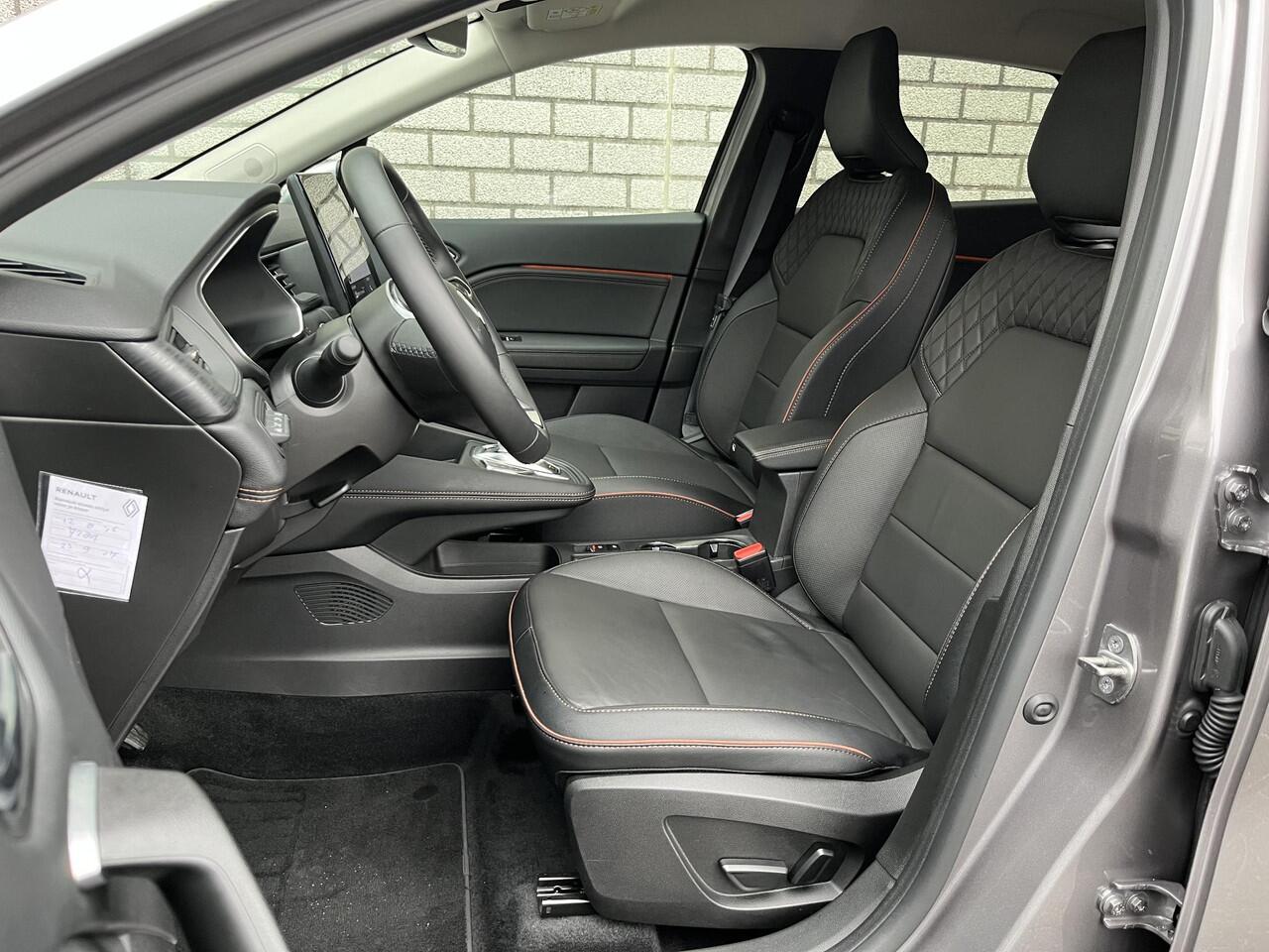 Renault CAPTUR 1.6 E-Tech full hybrid 145 Iconic | Lederen Bekleding | 360° Camera | Stoelverwarming | All-Season banden |