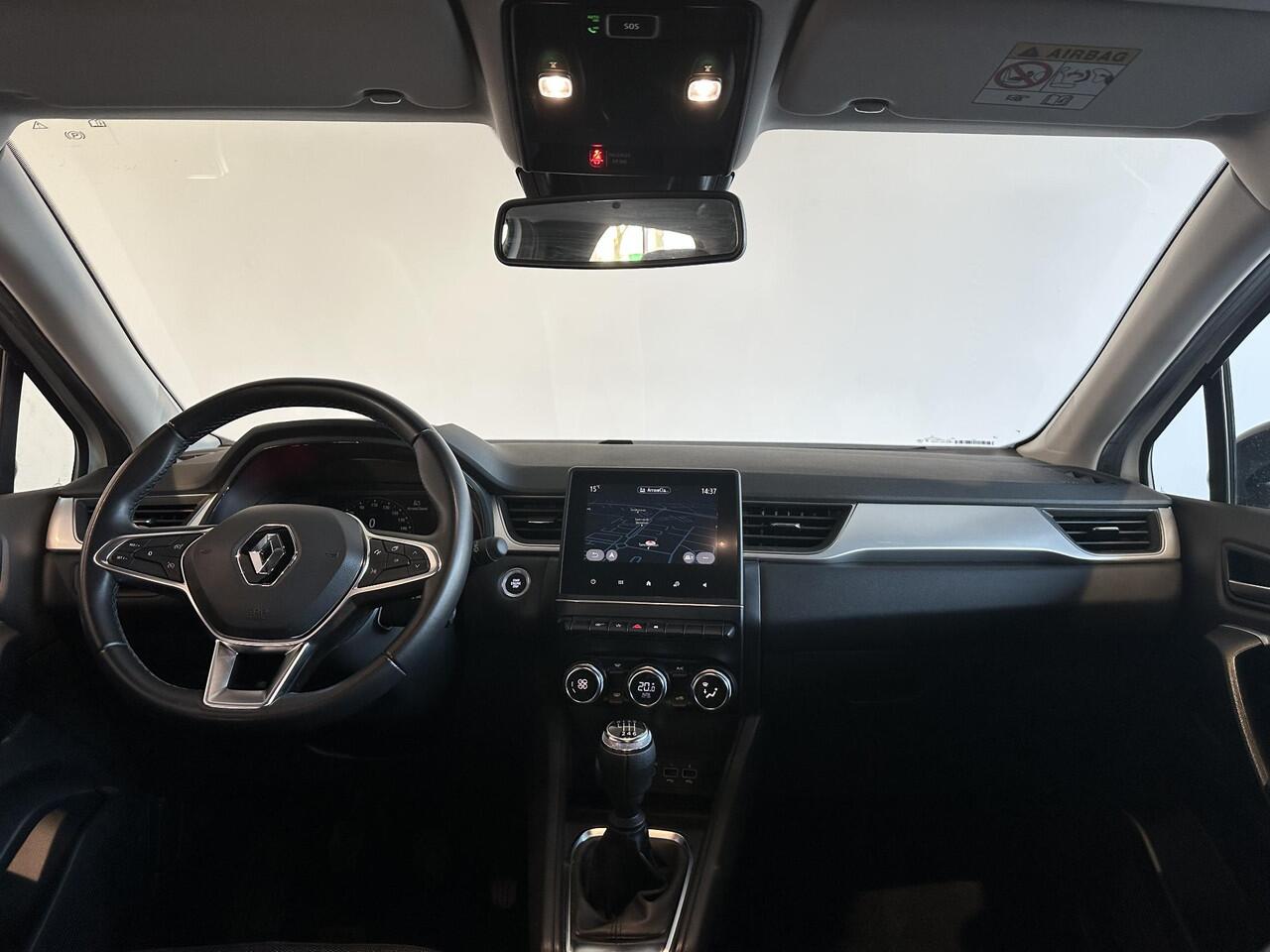 Renault CAPTUR 1.0 TCe 90 techno NAVIGATIE | ACHTERUIRIJCAMERA | PARKEERSENSOREN VOOR-/ACHTER | CLIMATE CONTROL