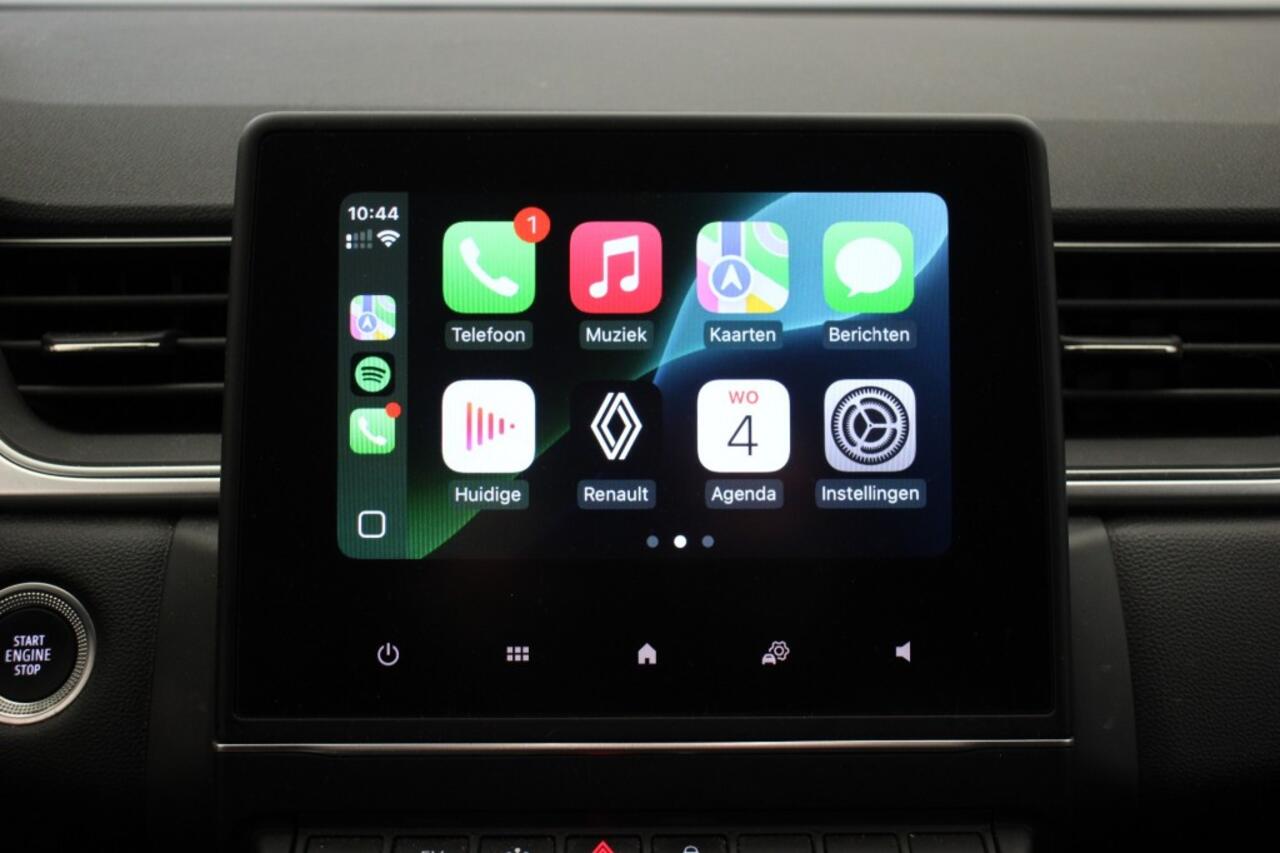 Renault CAPTUR 1.6 E-Tech full hybrid 145 techno - Carplay, Navi, Cruise, Camera, Half Leer, PDC