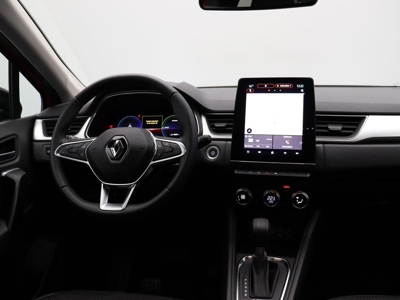 Renault CAPTUR E-Tech Hybrid 145pk Techno | Groot scherm | Climate Control | Parkeersensoren voor en achter | Navigatie | Achteruitrijcamera | Apple Carplay & Android Auto |